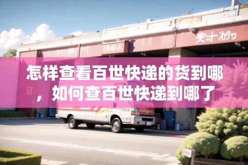 怎樣查看百世快遞的貨到哪，如何查百世快遞到哪了