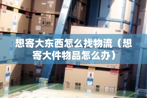 想寄大東西怎么找物流（想寄大件物品怎么辦）