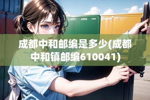 成都中和郵編是多少(成都中和鎮(zhèn)郵編610041)