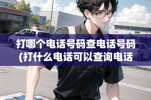 打哪個電話號碼查電話號碼(打什么電話可以查詢電話號碼)