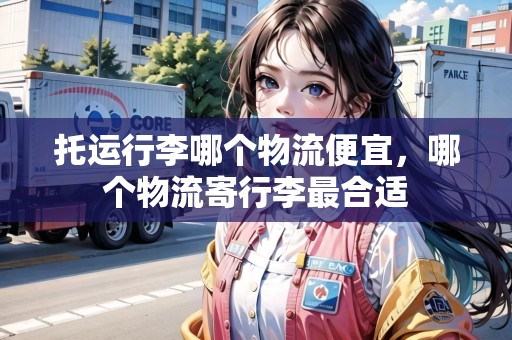 托運(yùn)行李哪個(gè)物流便宜，哪個(gè)物流寄行李最合適