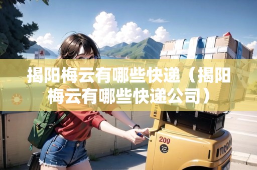 揭陽梅云有哪些快遞（揭陽梅云有哪些快遞公司）