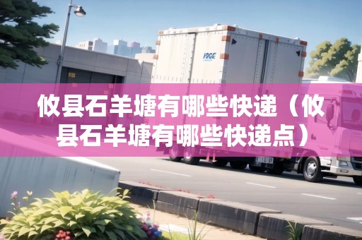 攸縣石羊塘有哪些快遞（攸縣石羊塘有哪些快遞點(diǎn)）