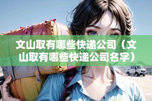 文山取有哪些快遞公司（文山取有哪些快遞公司名字）