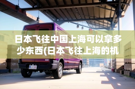 日本飛往中國上?？梢阅枚嗌贃|西(日本飛往上海的機(jī)票價(jià)格是多少)