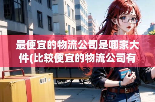 最便宜的物流公司是哪家大件(比較便宜的物流公司有哪些啊)