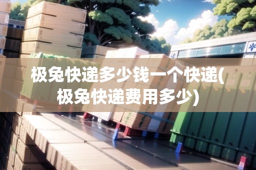 極兔快遞多少錢一個快遞(極兔快遞費用多少)