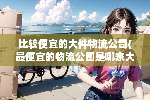 比較便宜的大件物流公司(最便宜的物流公司是哪家大件)