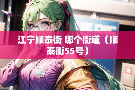 江寧順泰街 哪個(gè)街道（順泰街55號(hào)）
