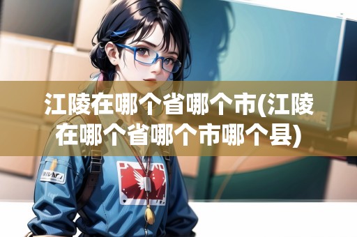 江陵在哪個省哪個市(江陵在哪個省哪個市哪個縣)