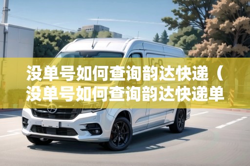 沒單號如何查詢韻達快遞（沒單號如何查詢韻達快遞單號）