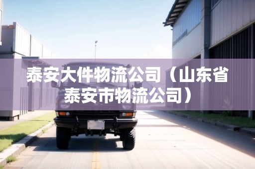泰安大件物流公司（山東省泰安市物流公司）