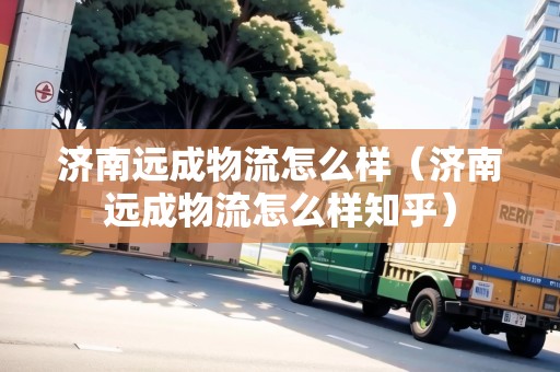 濟(jì)南遠(yuǎn)成物流怎么樣（濟(jì)南遠(yuǎn)成物流怎么樣知乎）