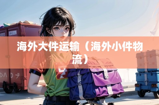 海外大件運(yùn)輸（海外小件物流）
