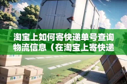 淘寶上如何寄快遞單號(hào)查詢物流信息（在淘寶上寄快遞怎么查單號(hào)）