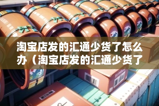淘寶店發(fā)的匯通少貨了怎么辦(淘寶店發(fā)的匯通少貨了怎么辦?。? title=