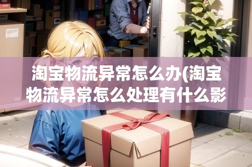 淘寶物流異常怎么辦(淘寶物流異常怎么處理有什么影響)