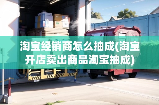 淘寶經(jīng)銷商怎么抽成(淘寶開店賣出商品淘寶抽成)