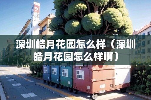 深圳皓月花園怎么樣（深圳皓月花園怎么樣?。? title=