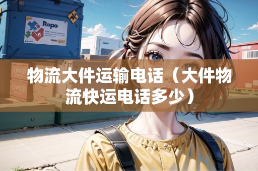 物流大件運(yùn)輸電話（大件物流快運(yùn)電話多少）