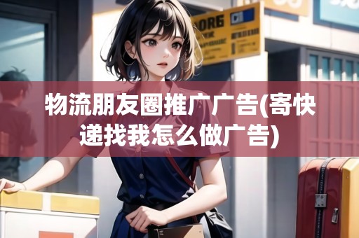 物流朋友圈推廣廣告(寄快遞找我怎么做廣告)