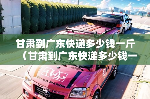 甘肅到廣東快遞多少錢一斤（甘肅到廣東快遞多少錢一斤運費）