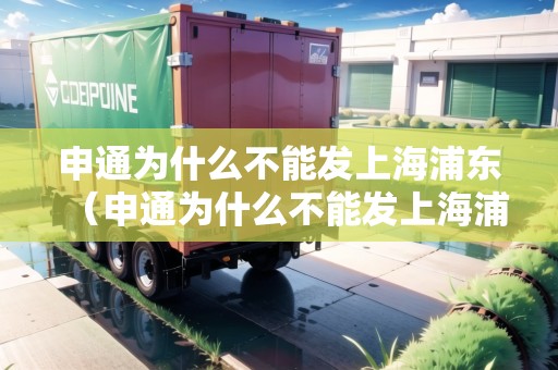 申通為什么不能發(fā)上海浦東（申通為什么不能發(fā)上海浦東快遞）