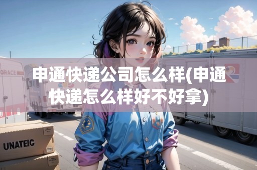 申通快遞公司怎么樣(申通快遞怎么樣好不好拿)