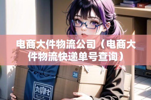 電商大件物流公司（電商大件物流快遞單號查詢）