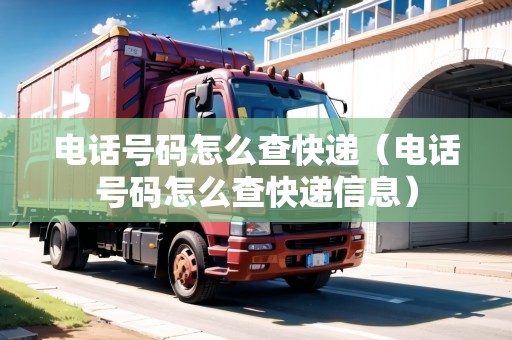 電話號碼怎么查快遞（電話號碼怎么查快遞信息）
