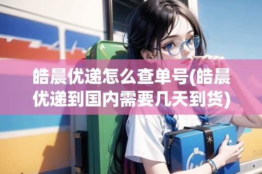 皓晨?jī)?yōu)遞怎么查單號(hào)(皓晨?jī)?yōu)遞到國(guó)內(nèi)需要幾天到貨)