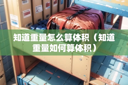 知道重量怎么算體積（知道重量如何算體積）