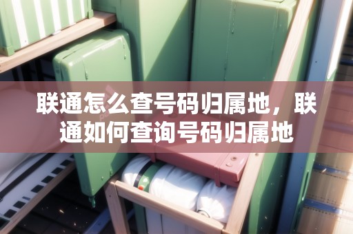 聯(lián)通怎么查號(hào)碼歸屬地，聯(lián)通如何查詢號(hào)碼歸屬地