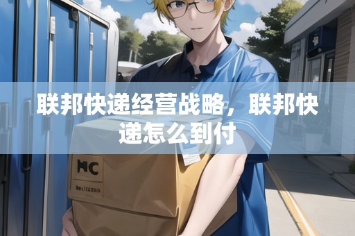 聯(lián)邦快遞經(jīng)營戰(zhàn)略，聯(lián)邦快遞怎么到付