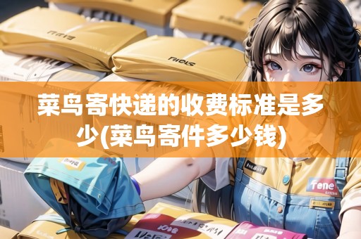 菜鳥寄快遞的收費標(biāo)準(zhǔn)是多少(菜鳥寄件多少錢)