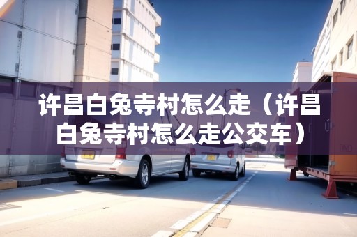 許昌白兔寺村怎么走（許昌白兔寺村怎么走公交車(chē)）