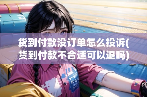 貨到付款沒訂單怎么投訴(貨到付款不合適可以退嗎)