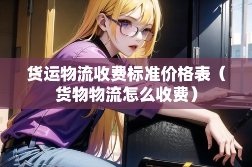 貨運(yùn)物流收費(fèi)標(biāo)準(zhǔn)價(jià)格表（貨物物流怎么收費(fèi)）