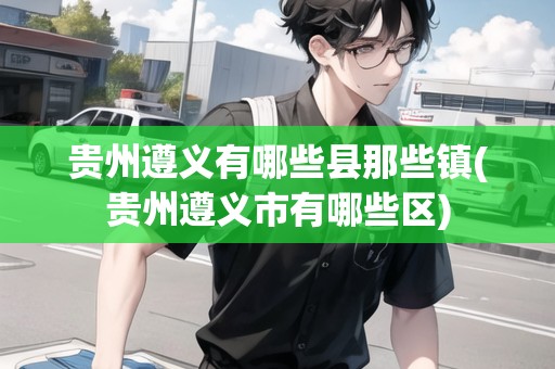 貴州遵義有哪些縣那些鎮(zhèn)(貴州遵義市有哪些區(qū))