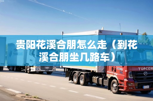 貴陽花溪合朋怎么走（到花溪合朋坐幾路車）
