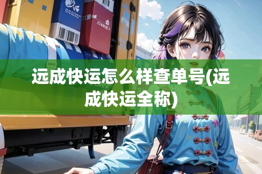 遠(yuǎn)成快運(yùn)怎么樣查單號(hào)(遠(yuǎn)成快運(yùn)全稱) 遠(yuǎn)成快運(yùn)怎么樣查單號(hào)(遠(yuǎn)成快運(yùn)全稱)