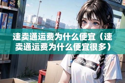 速賣(mài)通運(yùn)費(fèi)為什么便宜（速賣(mài)通運(yùn)費(fèi)為什么便宜很多）