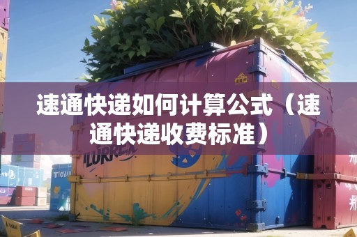 速通快遞如何計(jì)算公式（速通快遞收費(fèi)標(biāo)準(zhǔn)）