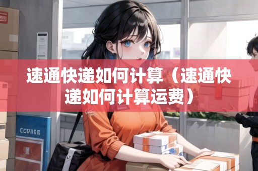 速通快遞如何計算（速通快遞如何計算運費）