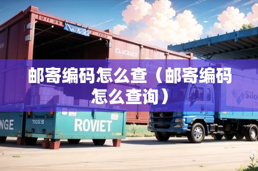 郵寄編碼怎么查（郵寄編碼怎么查詢）