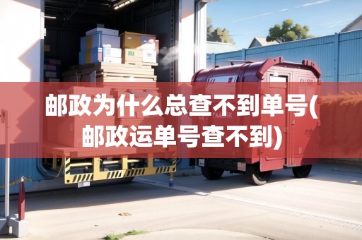 郵政為什么總查不到單號(郵政運單號查不到) 郵政為什么總查不到單號(郵政運單號查不到)