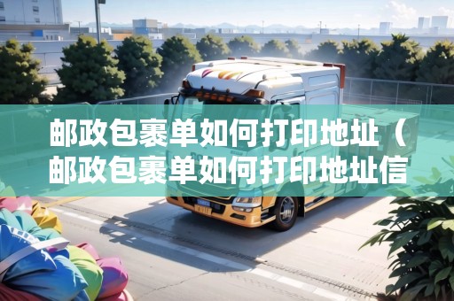 郵政包裹單如何打印地址（郵政包裹單如何打印地址信息）