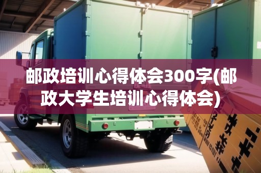 郵政培訓(xùn)心得體會300字(郵政大學生培訓(xùn)心得體會)