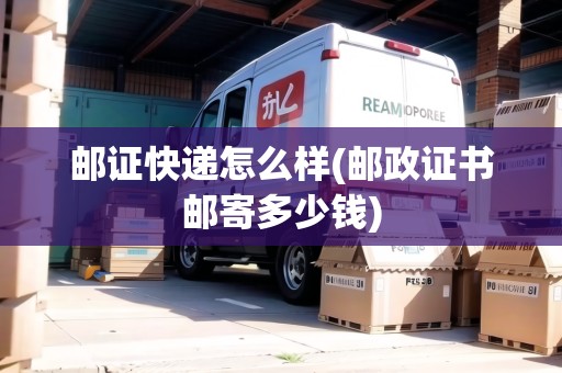 郵證快遞怎么樣(郵政證書郵寄多少錢)