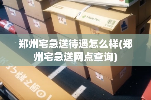 鄭州宅急送待遇怎么樣(鄭州宅急送網(wǎng)點查詢)